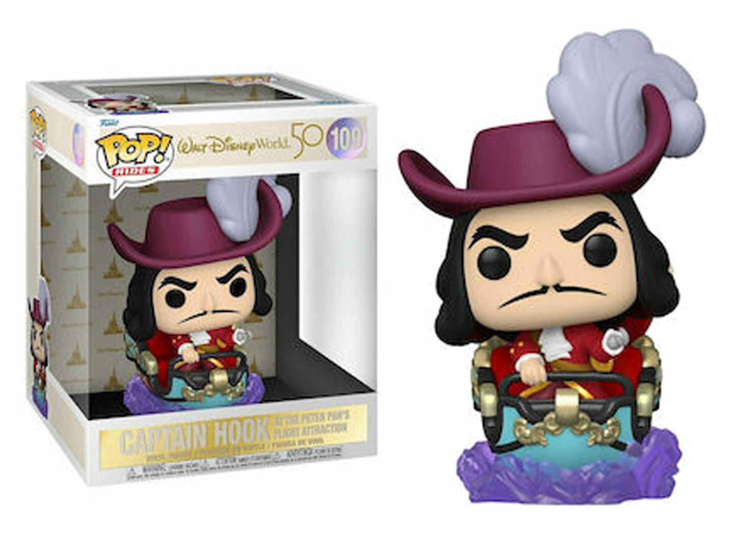 Funko Pop! Rides: Disney Captain Hook #109