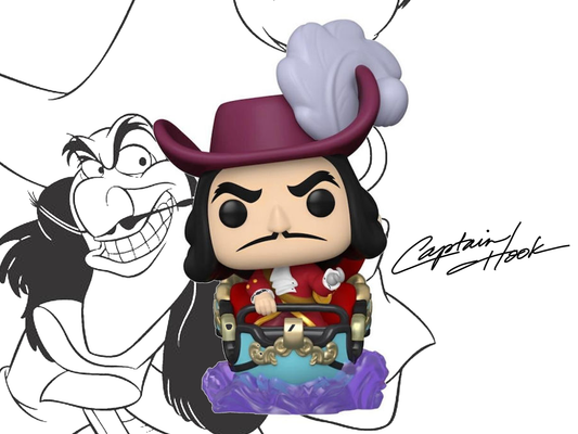 Funko Pop! Rides: Disney Captain Hook #109