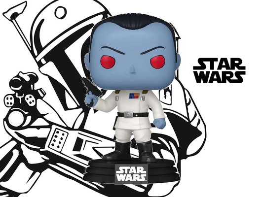 Funko Pop! Movies: Star Wars - Grand Admiral Thrawn #683 Bobble-Head
