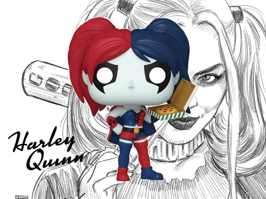 Funko Pop! Heroes: Harley Quinn - Harley Quinn With Pizza #452