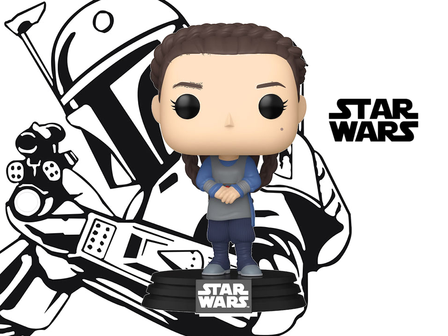 Funko Pop! Movies: Star Wars: The Phantom Menace - Padme Amidala #701 Bobble-Head
