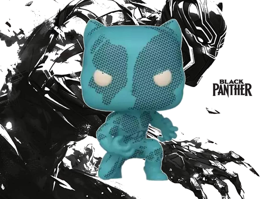 Funko Pop! Marvel: Marvel - Panther #1318 Bobble-Head Special Edition