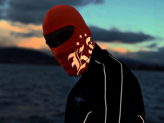 FACE OFF - ORANGE BALACLAVA